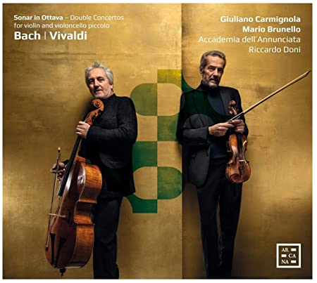 GIULIANO CARMIGNOLA; - BACH & VIVALDI SONAR IN OTTAV - CD