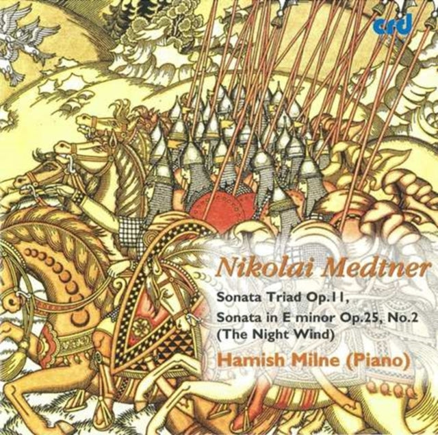 HAMISH MILNE - MEDTNER:SONATA TRIAD OP.11 - CD