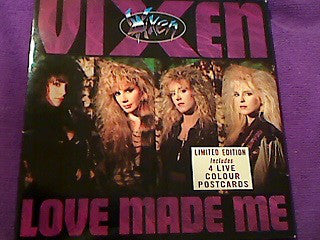 Vixen - Love Made Me - Used Vinyl Record 7"