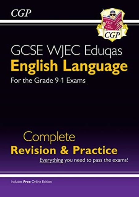 CGP Books - New Grade 9-1 GCSE English Language WJEC Eduqas Complete R