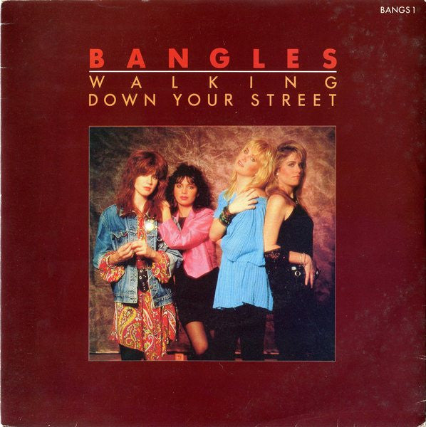 Bangles - Walking Down Your Street - Used Vinyl Record 7"