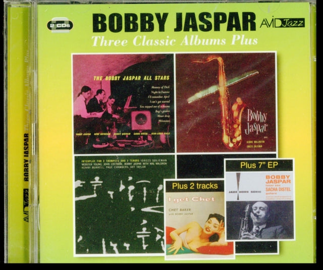 JASPAR - 3 CLASSIC ALBUMS PLUS ( ALL STARS / TENOR & FLUTE / INTERPLA