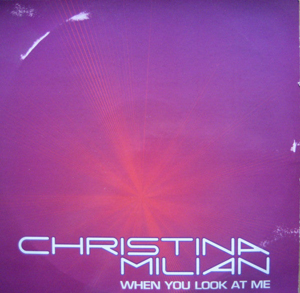 Christina Milian - When You Look At Me - Used Vinyl Record 12