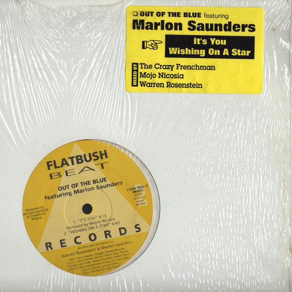 Out Of The Blue - It's You / Wishing On A Star - Used Vinyl Record 12