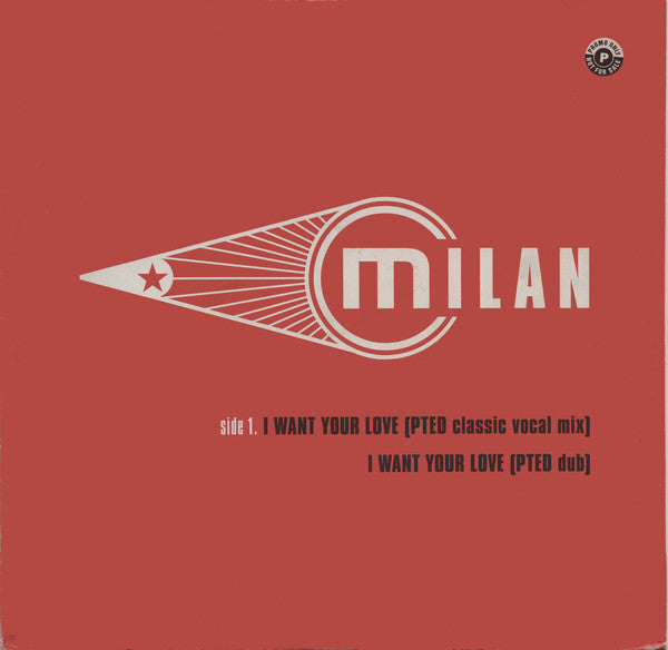 Milan - I Want Your Love / Lead Me On - Used Vinyl Record 12"