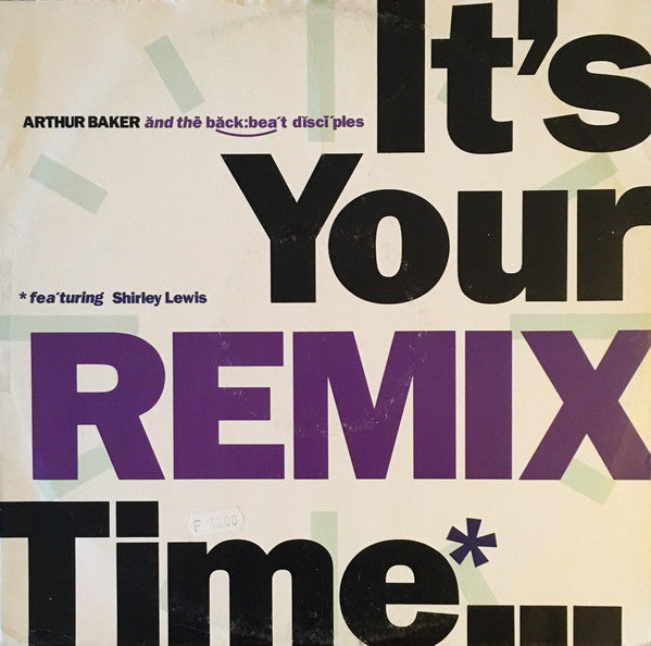 Arthur Baker And The - It's Your Time (Remix) - Used Vinyl Record 12"