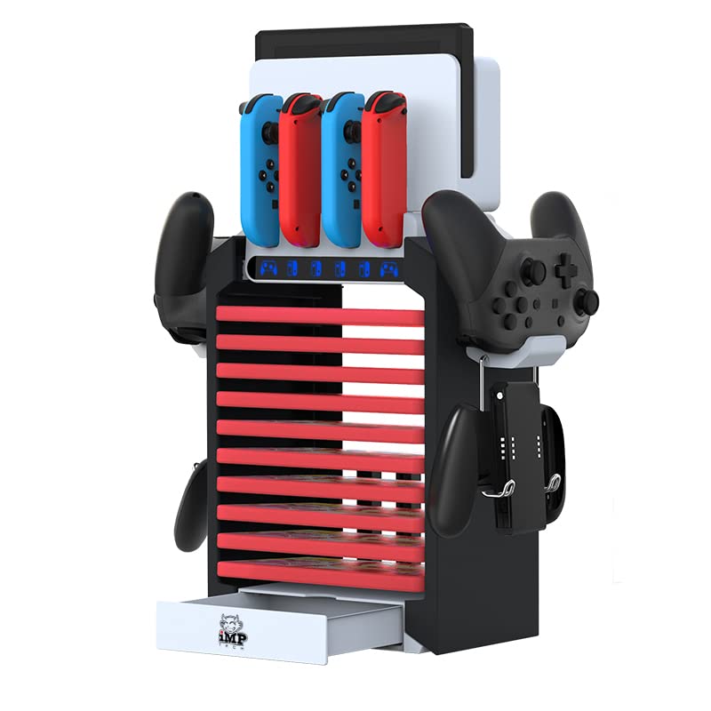 DLX CHARGE STORE TOWER SW OLED - New Nintendo Switch