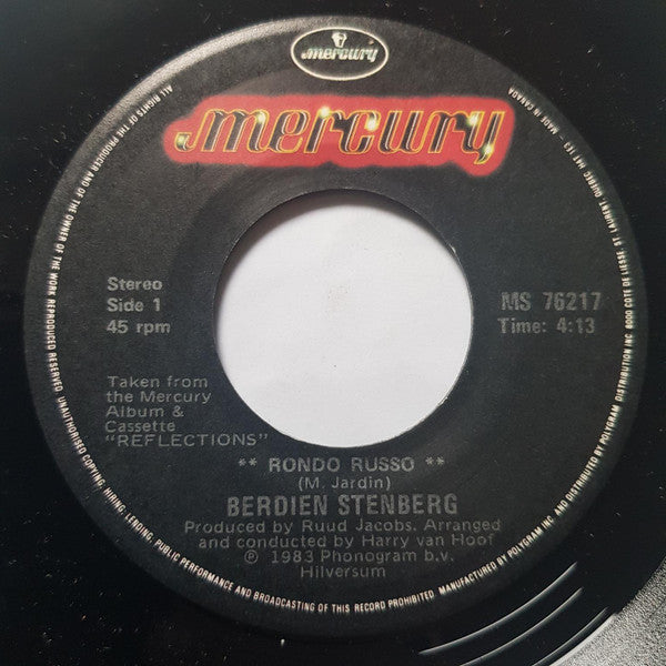 Berdien Stenberg - Rondo Russo - Used Vinyl Record 7"