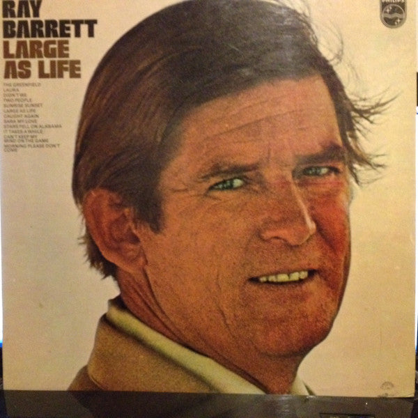 Ray Barrett - Large As Life - Used Vinyl Record