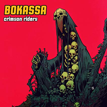 BOKASSA - CRIMSON RIDERS - Vinyl Record (Coloured Vinyl)