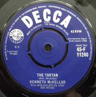 Kenneth McKellar - Tartan - Used Vinyl Record 7"