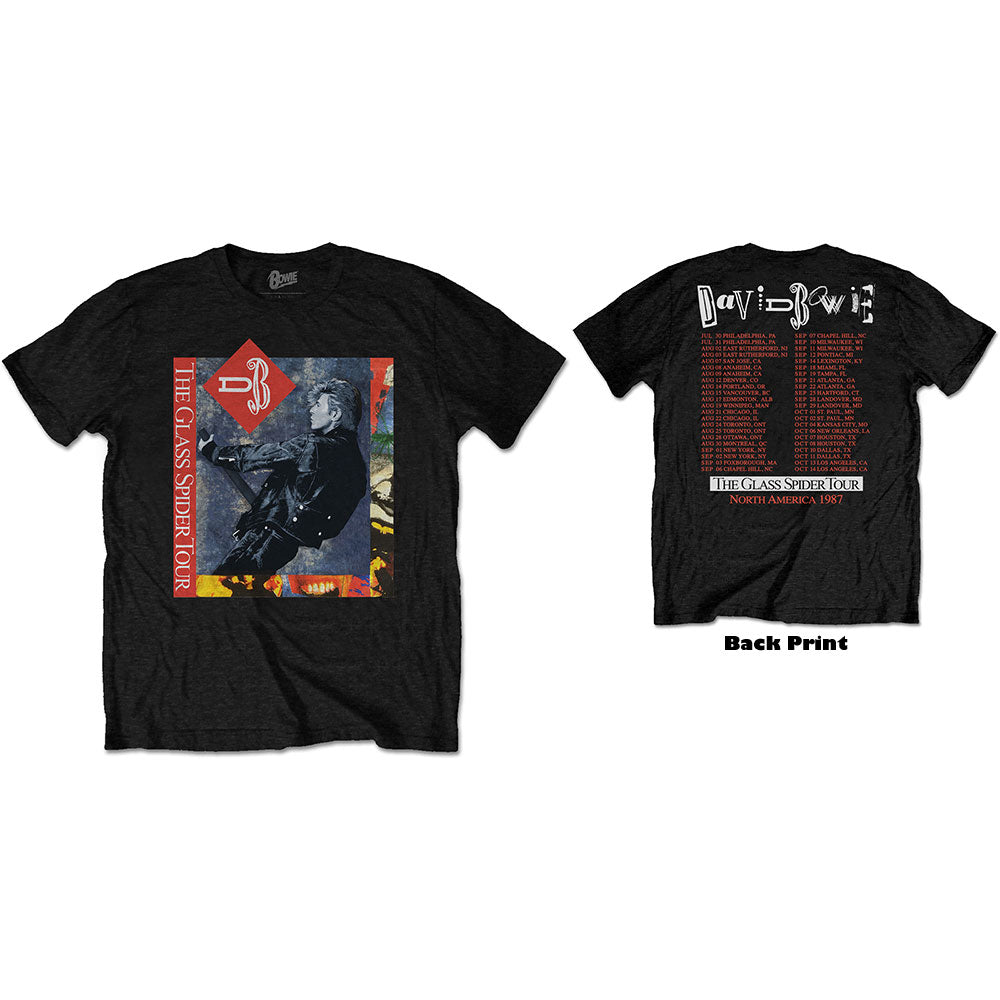 David Bowie - tshirt - Unisex - Short Sleeves - Small