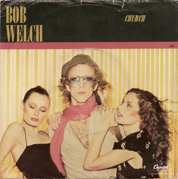 Bob Welch - Church - Used Vinyl Record 7"