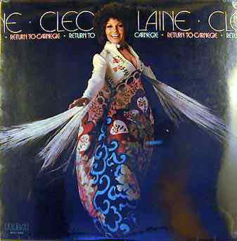 Cleo Laine - Return To Carnegie - Used Vinyl Record