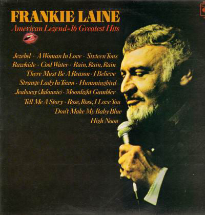 Frankie Laine - American Legend -16 Greatest Hits - Used Vinyl Recor