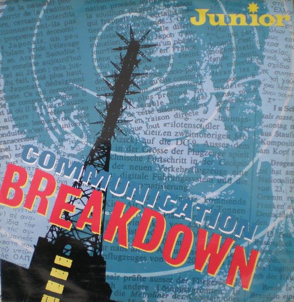 Junior - Communication Breakdown - Used Vinyl Record 12"