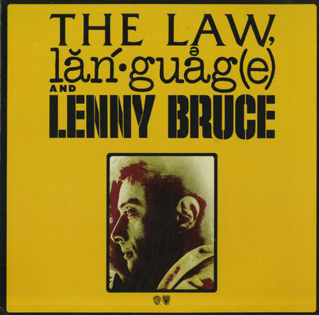 Lenny Bruce - Law, Language And - Used Vinyl Record