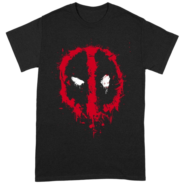 DEADPOOL - Splat Face Larg - tshirt - T Shirt - Large
