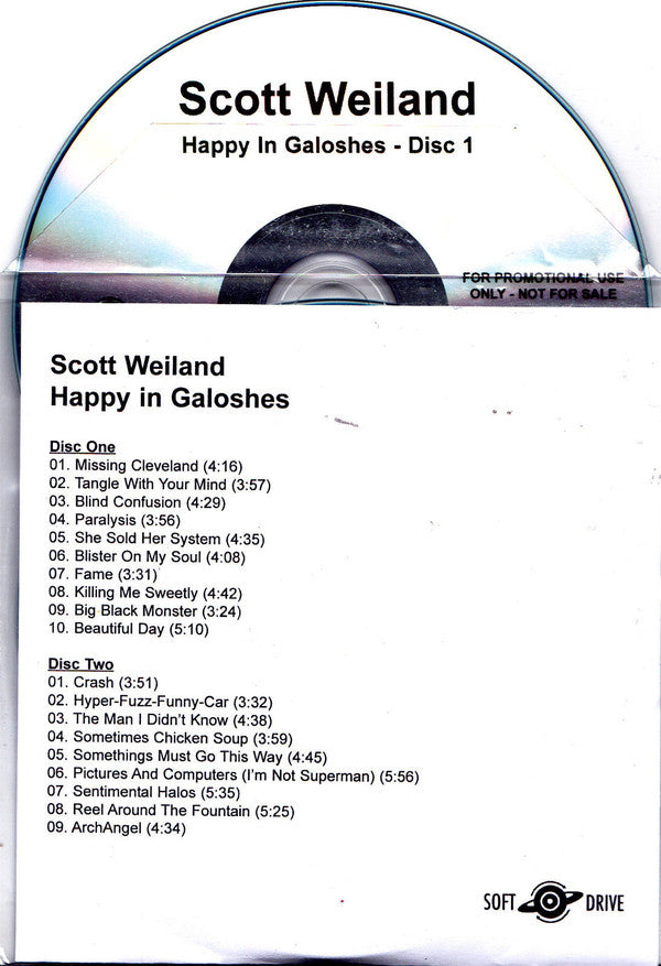Scott Weiland - "Happy" In Galoshes - Used CD