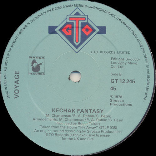 Voyage - Let's Fly Away - Used Vinyl Record 12"