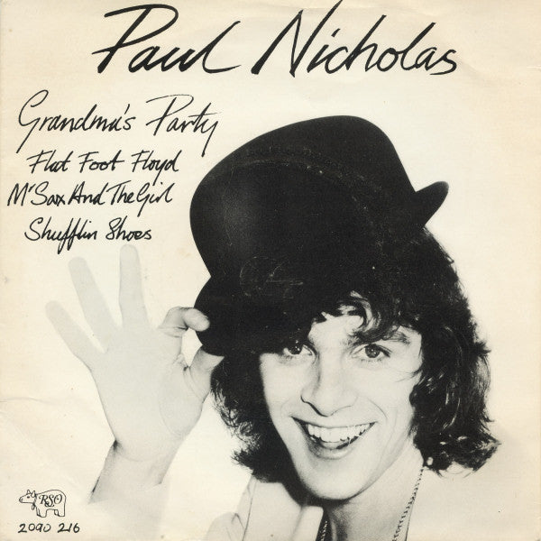 Paul Nicholas - Grandma's Party - Used Vinyl Record 7"