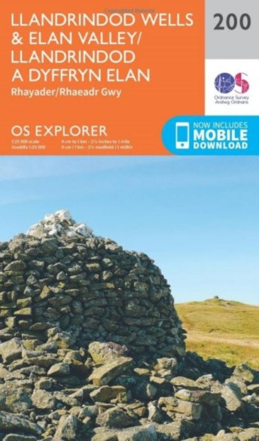 Ordnance Survey - Llandrindod Wells and Elan Valley, Rhayader : 200 -