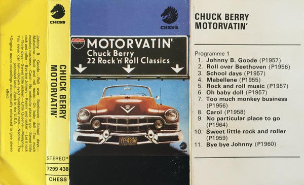 Chuck Berry - Motorvatin' - Used Cassette
