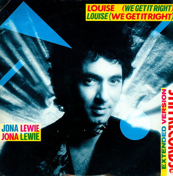 Jona Lewie - Louise (We Get It Right) - Used Vinyl Record 10"