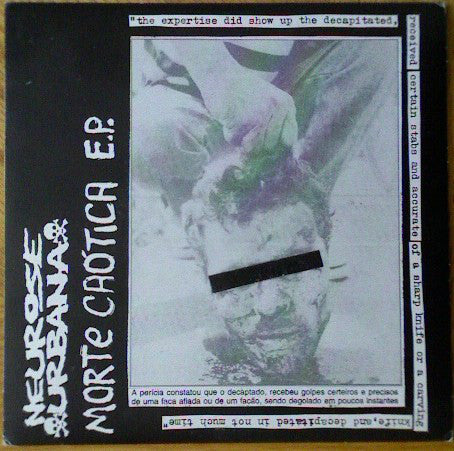 Neurose Urbana - Morte Caotica E.P. - Used Vinyl Record 7"