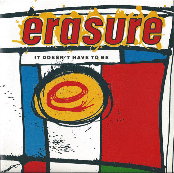 Erasure - It Doesn't Have To Be - Used Vinyl Record 7"
