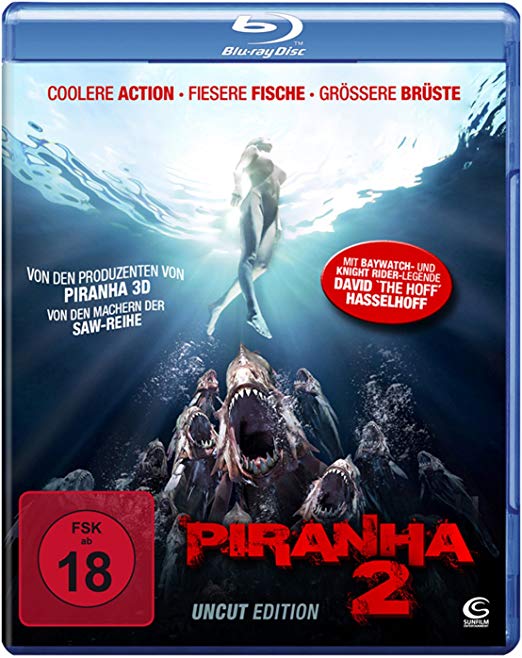 Piranha 3DD 3D+2D Blu-Ray - New BLU-RAY