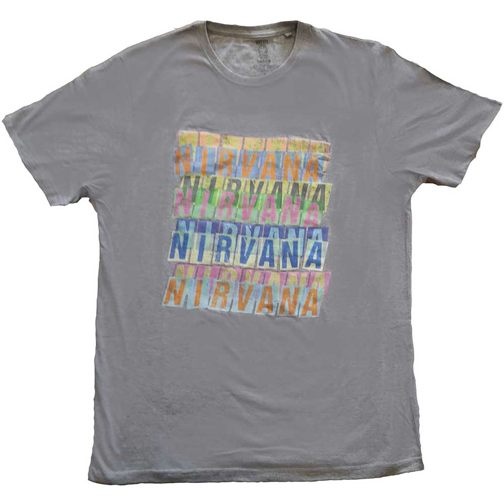 Nirvana - tshirt - Unisex - Short Sleeves - Large