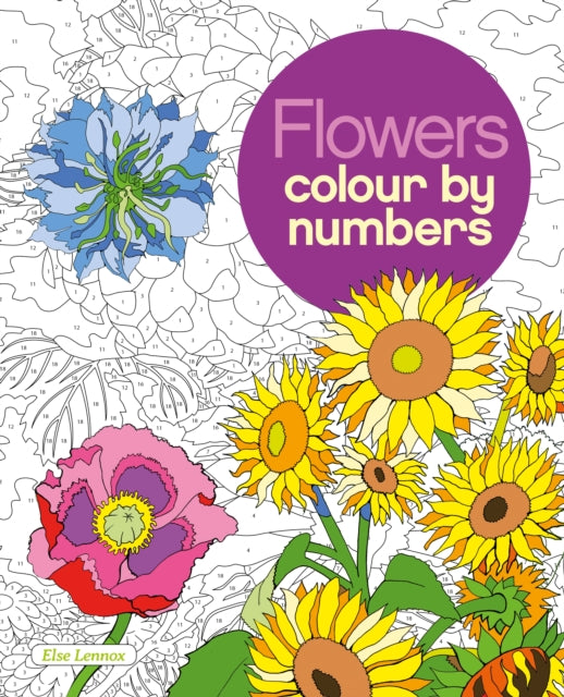 Arcturus Publishing - Flowers Colour by Numbers - Paperback