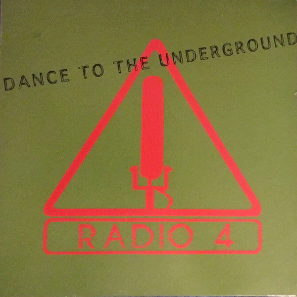 Radio 4 - Dance To The Underground - Used Vinyl Record 12"