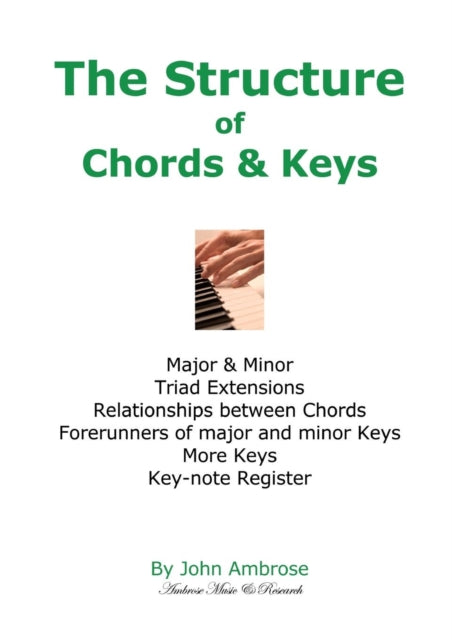 Ambros - Structure of Chords & Keys - New paperback or softback