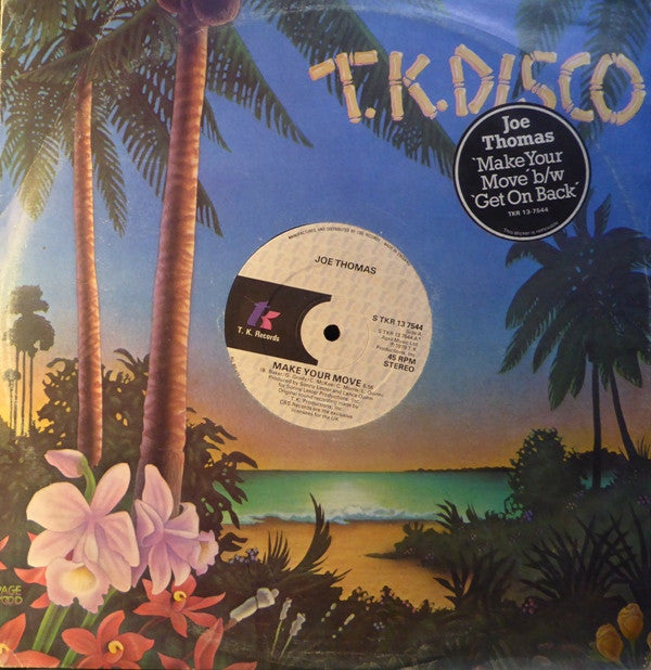 Joe Thomas - Make Your Move - Used Vinyl Record 12"