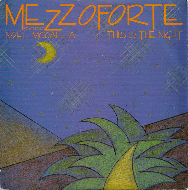 Mezzoforte - This Is The Night - Used Vinyl Record 7"