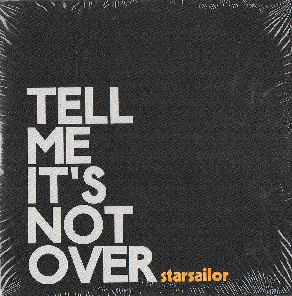 Starsailor - Tell Me It's Not Over - Used CD