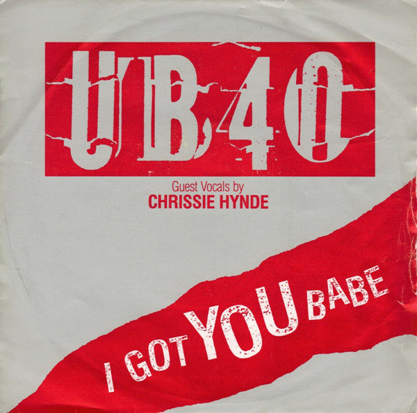 UB40 - I Got You Babe - Used Vinyl Record 7"