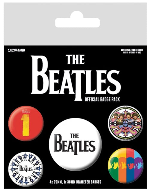 Beatles - Button Badge Set BK - Badges