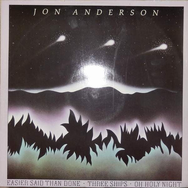 Jon Anderson - Easier Said Than Done - Used Vinyl Record 12"