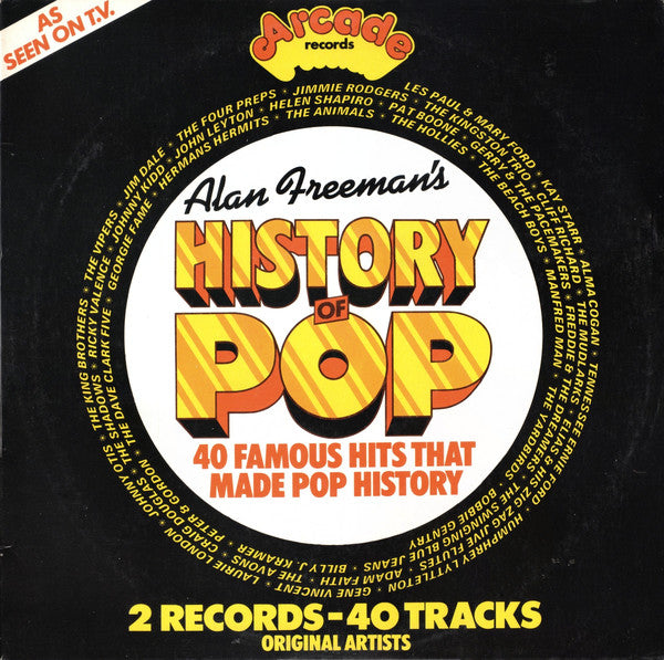 Various - Alan Freeman's History Of Pop - Used Vinyl Record