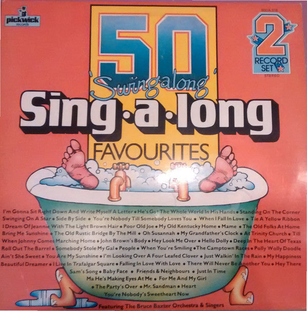 Bruce Baxter Orchest - 50 Swing Along Sing A Long Favourites - Used