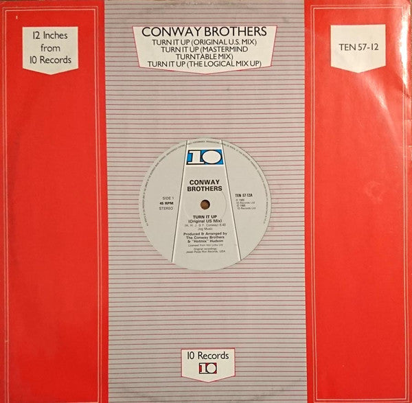 Conway Brothers - Turn It Up - Used Vinyl Record 12"