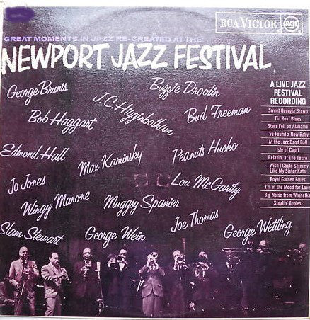 Various - Great Moments In Jazz - Newport Jazz Festival - Used Vinyl