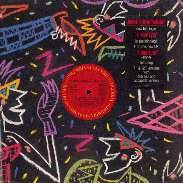 James "D-Train" Will - In Your Eyes - Used Vinyl Record 12"