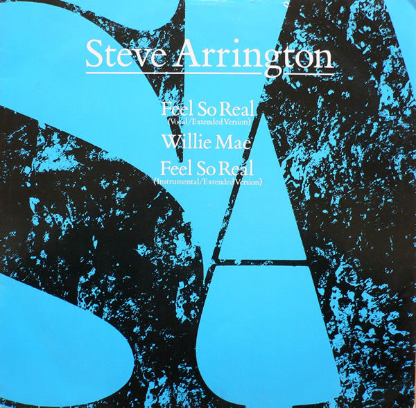 Steve Arrington - Feel So Real - Used Vinyl Record 12"