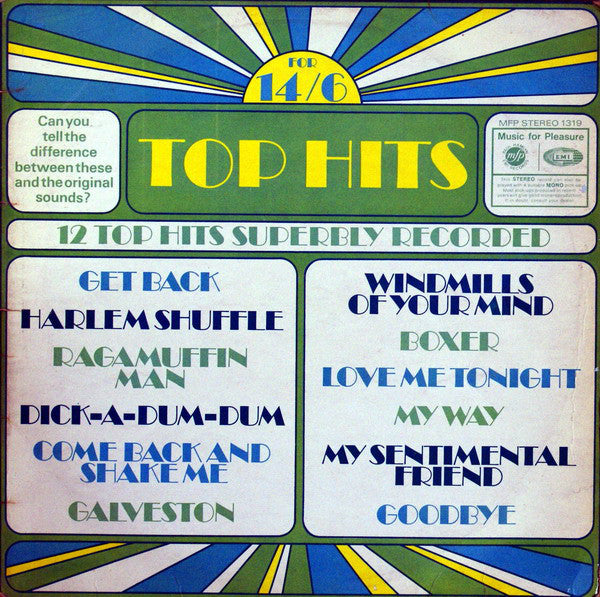 Unknown Artist - Top Hits - Used Vinyl Record