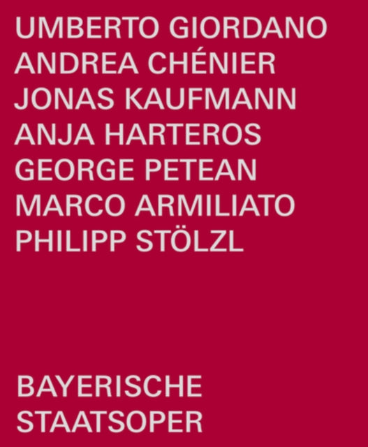 KAUFMANN/HARTEROS/BS - GIORDANO - ANDREA CHENIER - BLUR