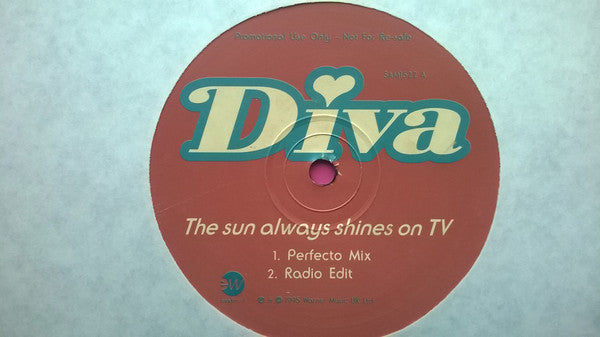 Diva - Sun Always Shines On TV - Used Vinyl Record 12"